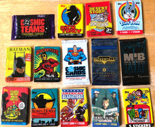 Topps Fleer 1990's HUGE 70 sealed pack lot: Movies, TV, & more Amazing deal picture