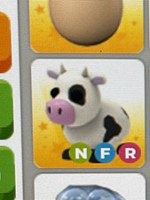 Adopt Me Cow Pet NFR Flare In-Game Game Item/Asset - Needs Disabled picture