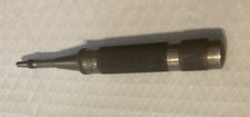 VINTAGE L.S. STARRETT NO. 18-B SPRING LOADED AUTOMATIC CENTER PUNCH TOOL USA picture