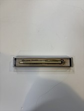 Vintage Gold PENTEL Sharp “SLIM” Automatic Pencil 0.5mm Japan Retired Works picture
