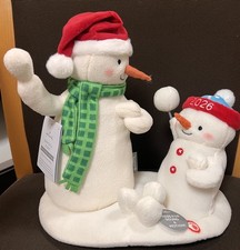 Hallmark Musical With Motion Snowman Snowball Fight Animated Plush 2026 NEW picture