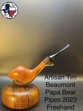 Artisan Tim Beaumont Papa Bear Pipes 2023 Freehand Tobacco Pipe picture