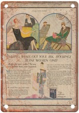 Vintage 1926 OLD DUTCH Cleanser Powder Polish Ad Reproduction Metal Sign ZF349 picture