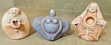2 Bell Pine Art Farm Clay Mother Sculpture Figurines & Mother Goddess Earth picture