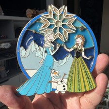 Frozen Stained Glass Misprint Error Pin Limited Edition 50 Disney picture