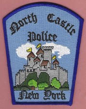NORTH CASTLE NEW YORK POLICE SHOULDER PATCH picture