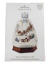 Hallmark  Ornament  2012 Merry Christmas to All Light Motion Sound-518-311 picture
