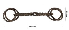 Handcrafted Unique Horse Snaffle Bridle Bit Vintage Iron Horse Headgear G42-210 picture