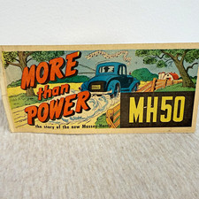 1955 Massey-Harris MH-50 More Than Power Tractor Promotional Comic picture