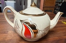 Vintage English Price Bros Porcelain Teapot – Hand Decorated - Made In England picture