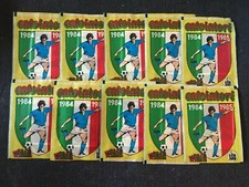 50 POCHETTES PACKETS EDIS CALCIATORI 1984/1985 VERY RARE SEALED NO PANINI picture