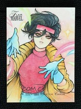2023 Flair Marvel 1/1 Lydi Li Tubillara #MF88 Auto Sketch 0kr0 picture
