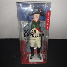 Kikkerland Solar Napoleon Figurine Chris Collicott Discontinued Moving Figure picture