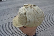 1948 Original the Kuomintang K.M.T infantry solider hat picture
