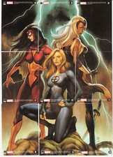 2011 DANGEROUS DIVAS WOMEN OF MARVEL COMPLETE 72 CARD BASE SET , X MEN picture