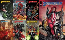 SCORCHED SPAWN #1 NM Todd McFarlane (7) Cvr Variant Set Image Comics picture