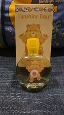 Vintage 2002 Care Bears Funshine Bear Fragrance Feelings Cologne 1.7oz Y2K picture