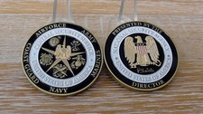NSA Army USAF USN USMC USCG Cyber Operations Directors Challenge Coin picture