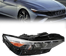 LED Headlight Assembly with Module Right Passenger Side Compatible with Hyundai picture