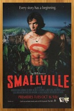 2001 Smallville Print Ad/Poster Tom Welling Superman Clark Kent WB TV Series Art picture