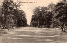 Postcard Roadway Scene Around Summit New Jersey Unposted picture