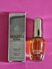 CLINIQUE AROMATICS ELIXIR PARFUM SPRAY ~travel size 0.14 FL OZ/4 ML ~ New In Box picture
