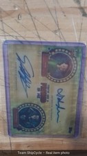 ANDY  SID PHILLIPS 2025 TOPPS CHROME TOY STORY DUAL AUTO 11 SUPERFRACTOR G2U picture