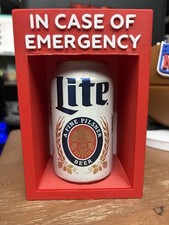 In Case Of Emergency Beer Display Wall Mount Box “beer not Included” picture