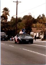 Vtg 1980s Found Photo Pontiac Firebird Parade Snapshot picture