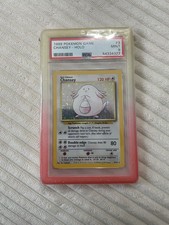 Wizards Pokémon 1999 Pokemon Game Chansey Holo Card #3 PSA 9 picture