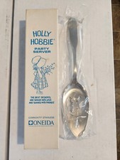 Holly Hobbie American Greetings Vintage Oneida Cake Server Stainless Pie Knife  picture