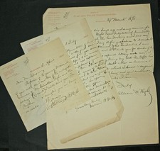 1895 William W. Wight ALS Milwaukee Genealogist Rev. Eleathan Wight Letters picture