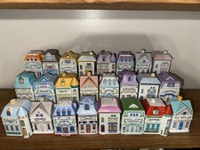 Lenox Spice Village Second Edition Complete 24 Jar Set Original Box Tissue picture