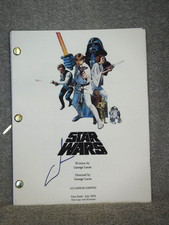 SIGNED 1ST DRAFT, STAR WARS BY GEORGE LUCAS (JULY 1974) (H6122) picture