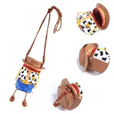Toy Story Woody Crossbody Bag Disney Pixar Barrel Shoulder Bag Character Purse picture