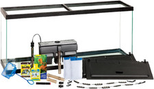 Complete LED Aquarium Kit 55 Gallon with Lighting, Filter, Heater picture