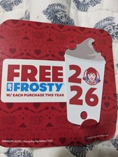 2026 Wendy's Frosty Key Tag picture