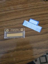 Vintage Chrysler Oil Change Card Service Reminder SpotCheck SPOT Check Holder  picture