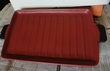 Longaberger Flameware Paprika Red Grill - oven 18