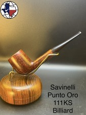 Vintage Savinelli Punto Oro 111KS Billiard Tobacco Pipe picture