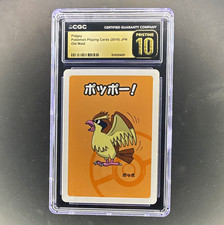 Pokémon Pidgey 2019 Japanese Old Maid Playing Card CGC Graded 1 Card picture