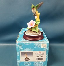 Vintage Andrea By Sadek Ruby Throated Hummingbird Figurine #9621 In Box picture