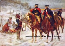 George Washington  Marquis de Lafayette PHOTO Art Print picture