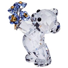 Swarovski Kris Bear Forget-me-not Decoration Figurine 5427993 picture