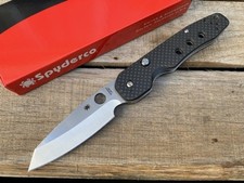 2025 Carbon Fiber G10 Handle Survival Tactical Folding Pocket Knife Bottom Lock picture