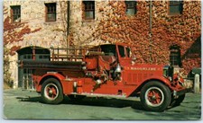 Postcard - 1931 American-LaFrance Fire Pumper, Brookline, Massachusetts, USA picture