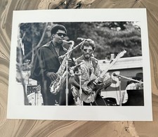 BRUCE SPRINGSTEEN AND THE E. STREET BAND B/W 8 x 10 PHOTO  UNION NJ 1974 SHIVE picture
