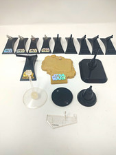 Vintage Star Wars Micro Machines Action Fleet Display Stand Base Lot Galoob 1990 picture