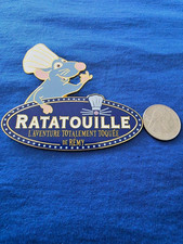 DLP - Chef Remy - Ratatouille Attraction Logo - 10th Anniversary DISNEY PIN picture