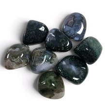 Moss Agate Polished Stones Brazil 85.3 grams picture